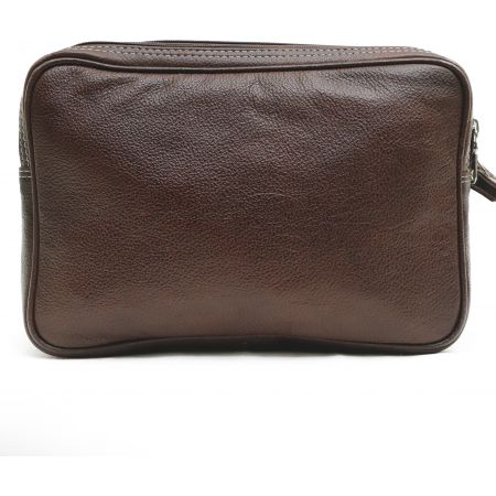 Brown Luxury Genuine Leather Cash Bag (Medium)