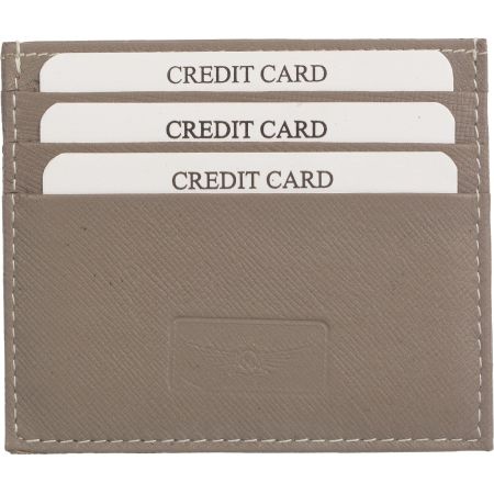 Genuine Leather Casual Card Holder Grey Colour Mskcch04...