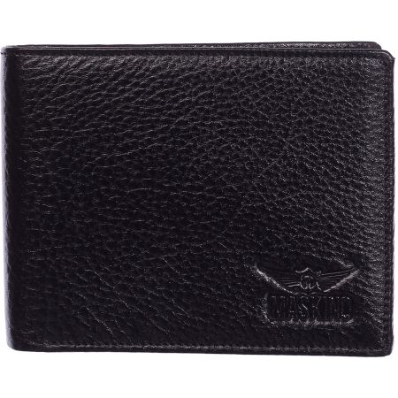 Genuine Leather 5003 NDM Black Wallet
