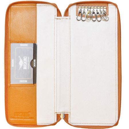 Tanish Genuine NDM leather Bank Locker Key Pouch Medium...