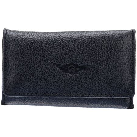 Curious Black 100%Genuine Leather Key pouch (MKH002) by Maskino Leathers