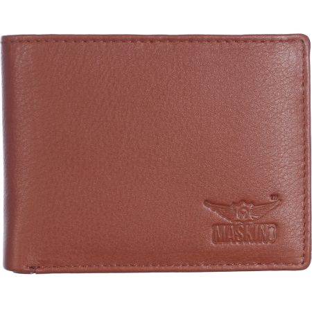 Genuine Leather Wallet 6035 Brown