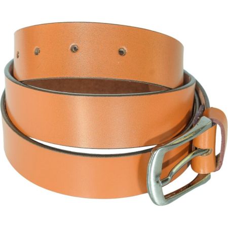 Genuine Leather Casual Belt (Tan) for Men