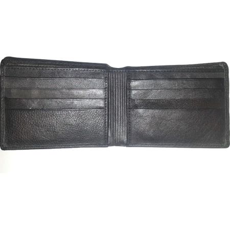 Natural Black Wallet Card Card