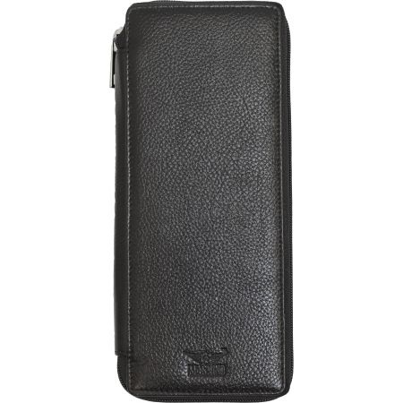 Blackish Genuine NDM Leather Bank Locker Key Pouch Medi...