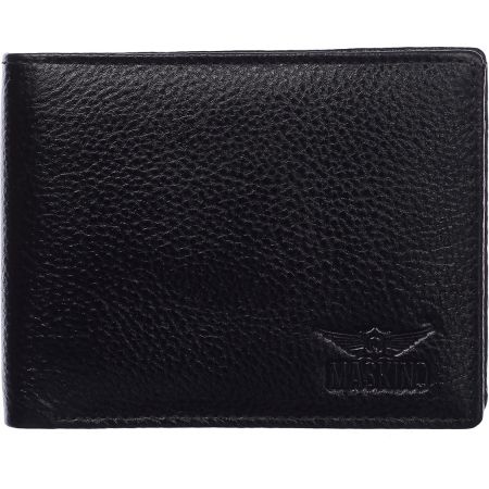 Genuine Leather 5008 NDM Black Wallet