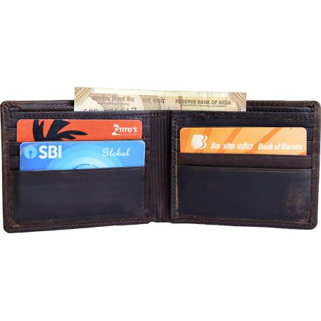 Hunter Mens Wallet Black CC