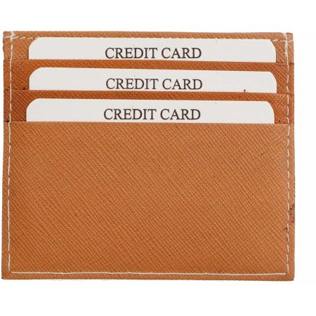 Brown Genuine Leather Card Holder