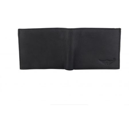 Stylish Men Black Genuine Leather Wallet  (8 Card Slots...