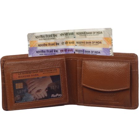 Genuine Leather 5002 NDM Tan Wallet