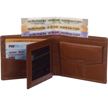Genuine Leather 5008 NDM Tan Wallet