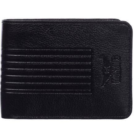 Genuine Leather 5002 NDM Black Wallet