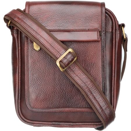 Stylish Genuine Leather Brown Laptop Briefcase by Maskino Leathers (SB003)