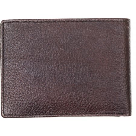 Genuine Leather Slim Wallet Black