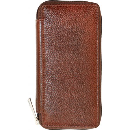 Brownish Genuine NDM leather Bank Locker Key Pouch Small