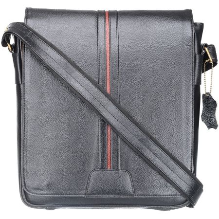 Class of 100%Genuine Leather Grey Laptop Bag (SB002) by Maskino Leathers