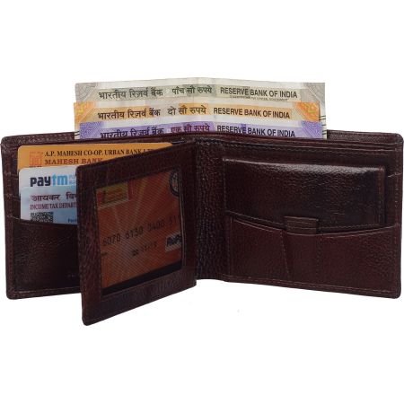 Genuine Leather 5008 NDM Brown Wallet