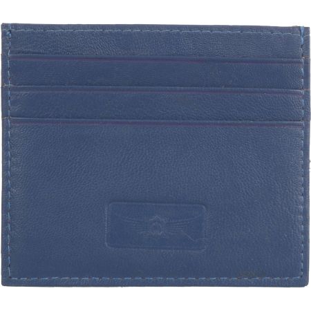 Genuine Leather Casual Card Holder Blue Colour Card Hol...