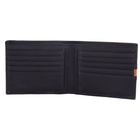 Simple Men Black Genuine Leather Wallet  (8 Card Slots)...