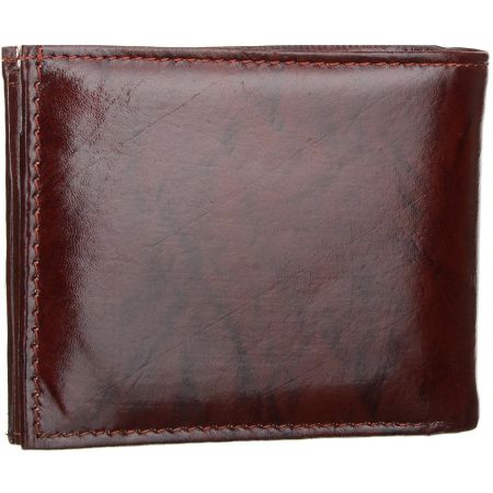 Mysterious Brown Genuine Leather Wallet by Maskino Leat...