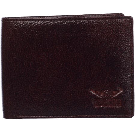 Genuine Leather 5006 NDM Brown Over Flap Wallet