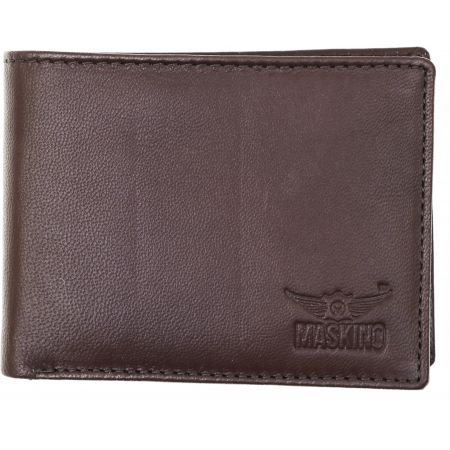 Designer Napa Genuine Leather Brown Wallet