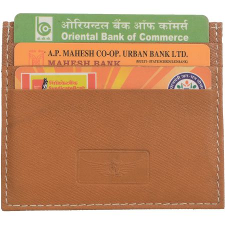 Genuine Leather Causal Card Holder MSKCCH047.1BR