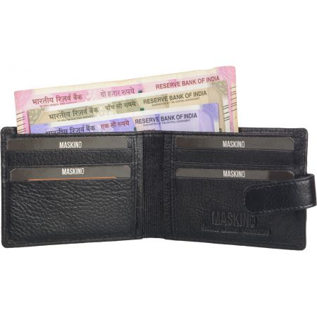 100% Genuine Leather wallet and card holder two in One ...