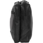 Stylish Genuine Leather Multi purpose Pouch by Maskino Leathers (Large) Black