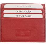 Blue And Red Stylish Geniune Leather Card Holder