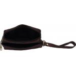 Stylish Genuine Leather Multi purpose Bag by Maskino Leathers (Small) Brown