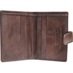 Button Napa Brown Card Holder Brown