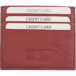 Genuine Leather Casual Card Holder Red Colour Card Holder 054Rd