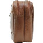 Tan Luxury Genuine Leather Cash Bag (Medium)