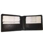 Natural Black Wallet Card Card