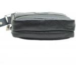 Black Geniune Leather Cash Bag