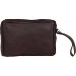 Stylish Genuine Leather Multi purpose Bag by Maskino Leathers (Large) Brown