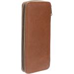 Majestic Brown 100%Genuine Leather Beige Bank Locker Key Case (MKH008) by Maskino Leathers