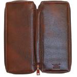 Brownish Genuine NDM leather Bank Locker Key Pouch