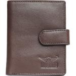 Button Napa Brown Card Holder Brown