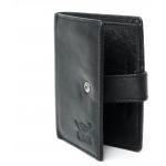 Button Napa Black Card Holder