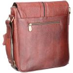 Sophisticated 100%Genuine Leather Brown Laptop slingbag (SB001) by Maskino Leathers