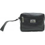 Black Geniune Leather Cash Bag